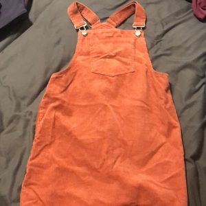 Forever 21 Overall Jean Dress